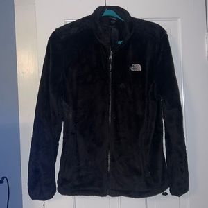 Fuzzy North Face Jacket